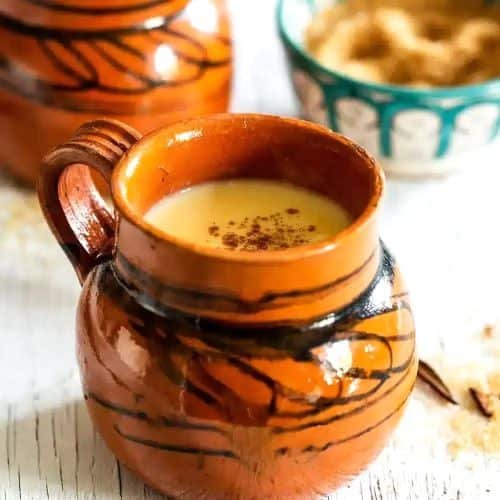 Atol de elote, a warm Guatemalan corn drink